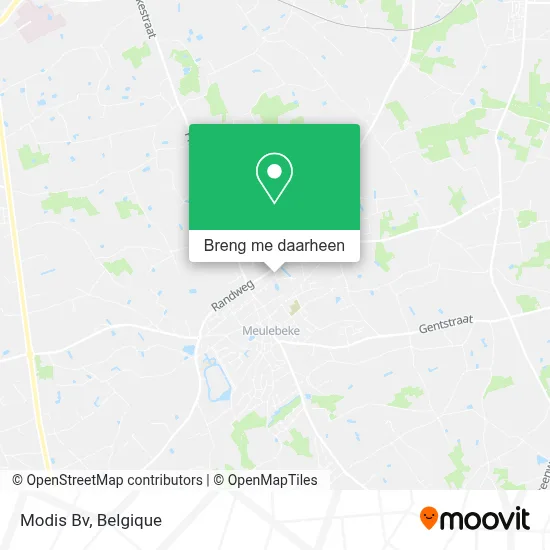 Modis Bv kaart
