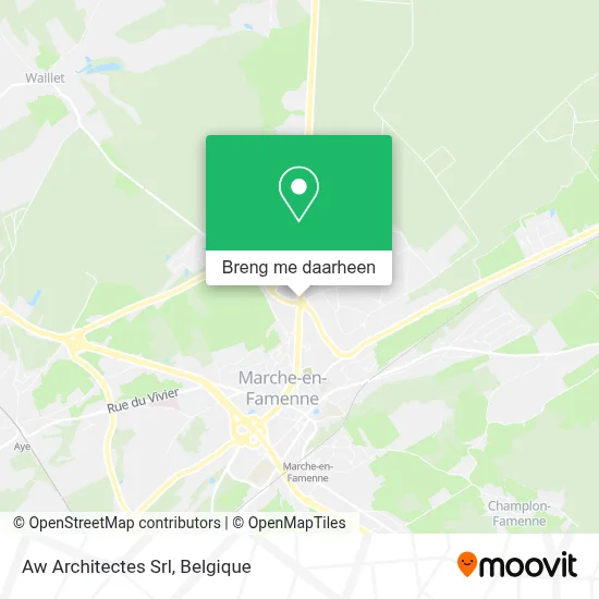 Aw Architectes Srl kaart