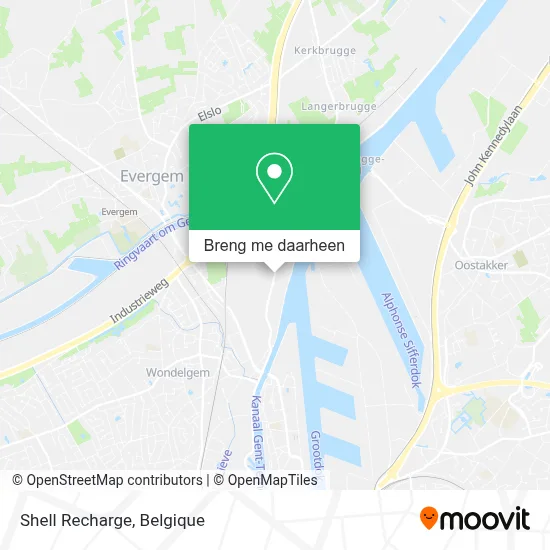 Shell Recharge kaart