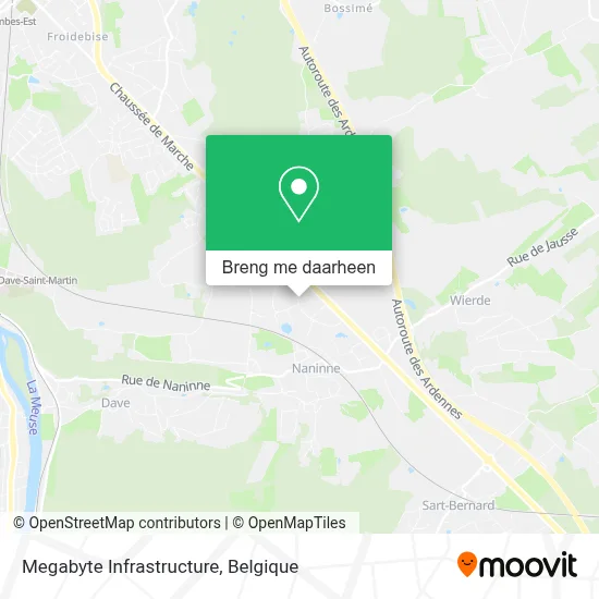 Megabyte Infrastructure kaart