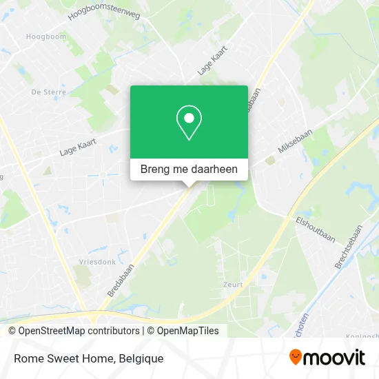 Rome Sweet Home kaart