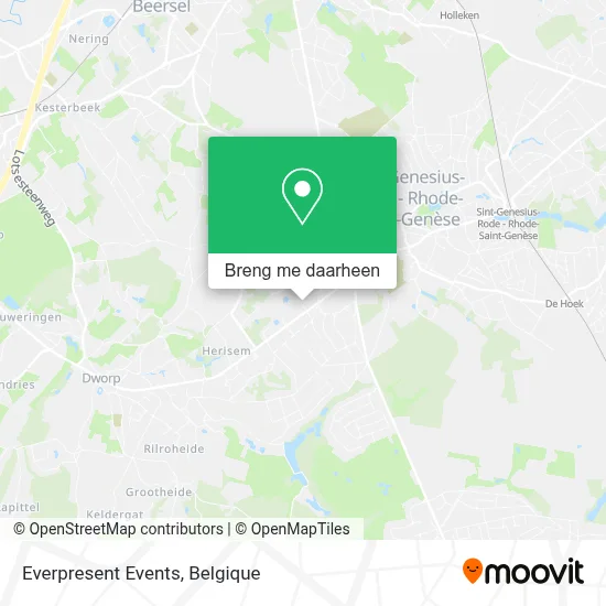 Everpresent Events kaart