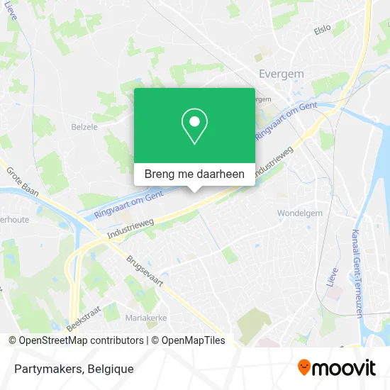 Partymakers kaart