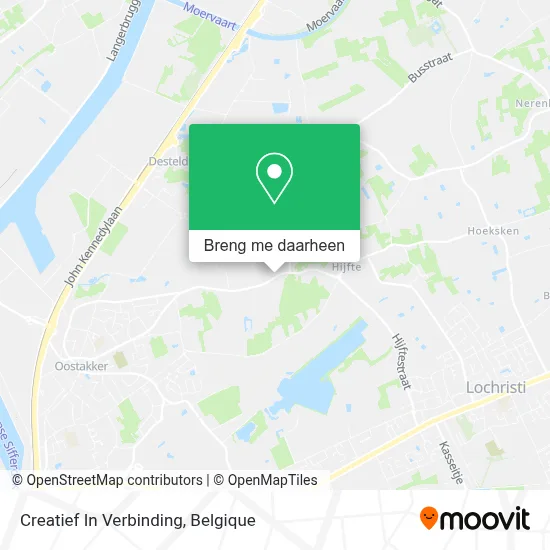 Creatief In Verbinding kaart