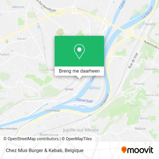 Chez Mus Burger & Kebab kaart