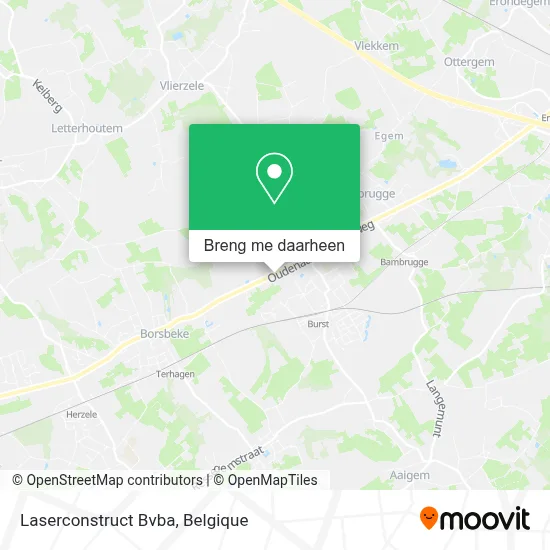 Laserconstruct Bvba kaart