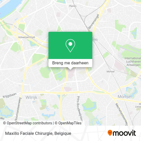 Maxillo Faciale Chirurgie kaart