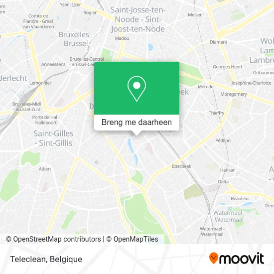 Teleclean kaart