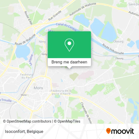 Isoconfort kaart