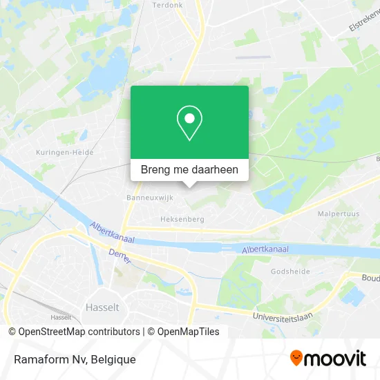 Ramaform Nv kaart
