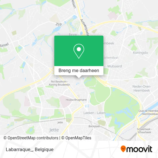 Labarraque_ kaart