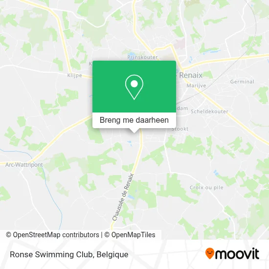 Ronse Swimming Club kaart