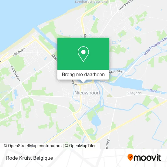 Rode Kruis kaart