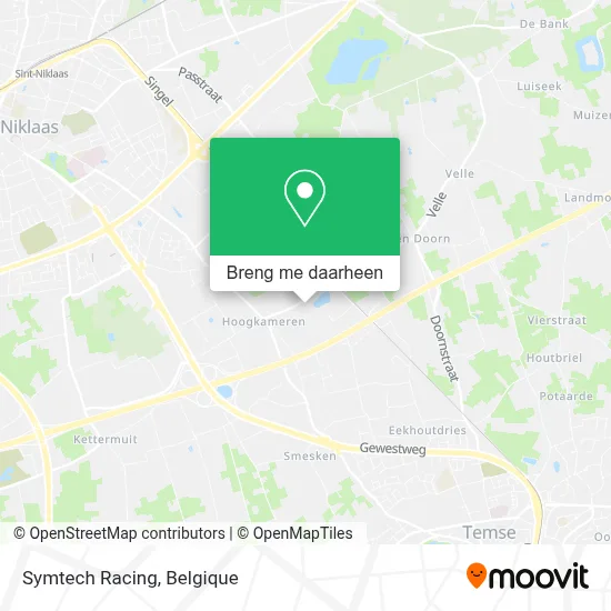 Symtech Racing kaart