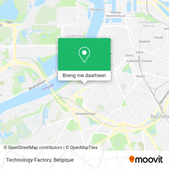 Technology Factory kaart
