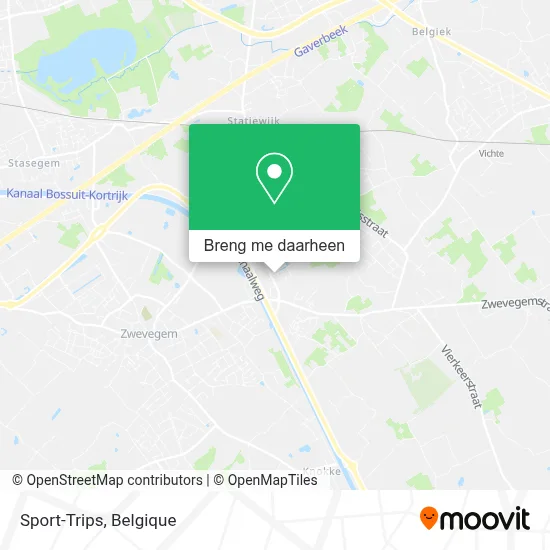 Sport-Trips kaart