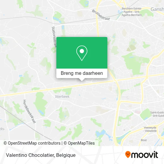 Valentino Chocolatier kaart