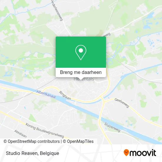 Studio Reaven kaart