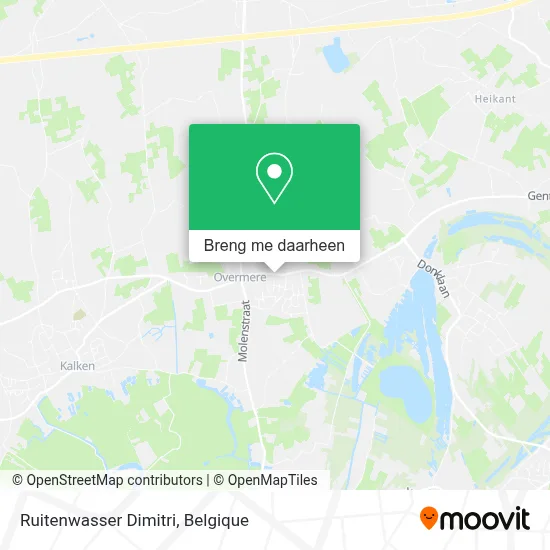 Ruitenwasser Dimitri kaart