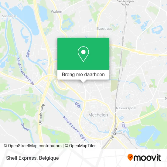 Shell Express kaart