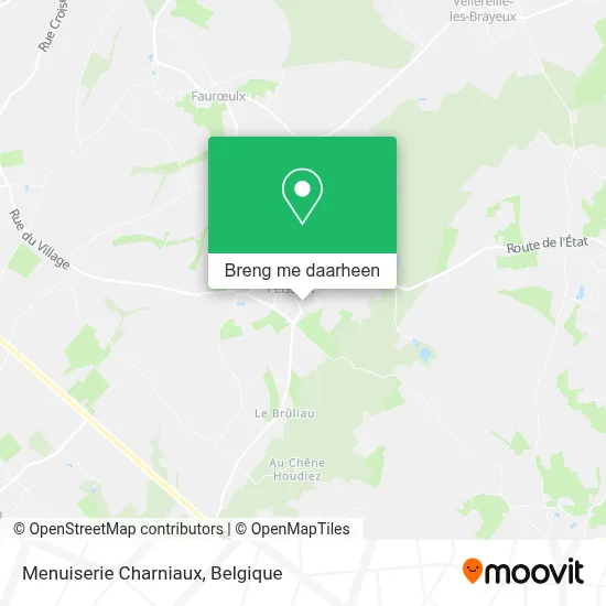 Menuiserie Charniaux kaart