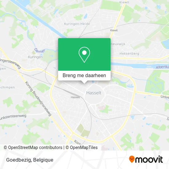 Goedbezig kaart