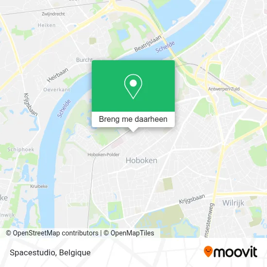 Spacestudio kaart