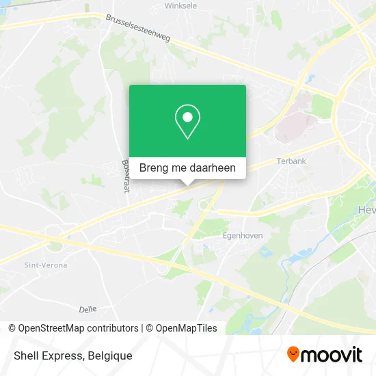 Shell Express kaart