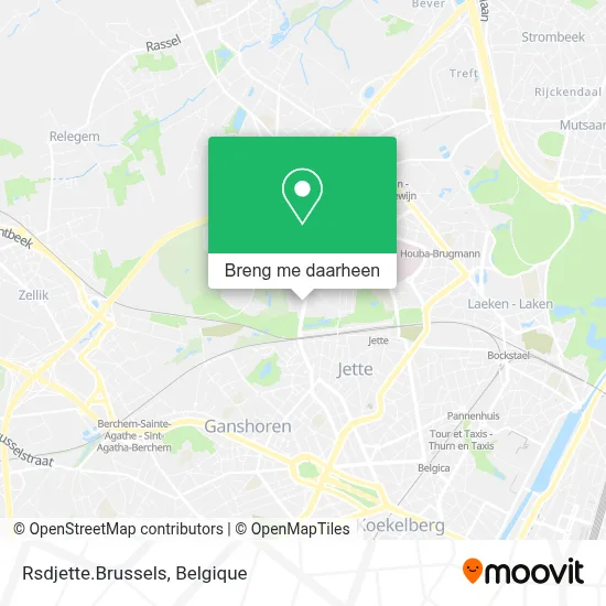 Rsdjette.Brussels kaart