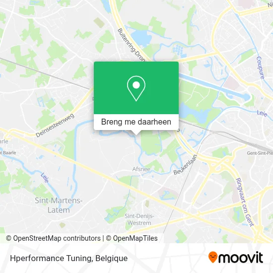 Hperformance Tuning kaart