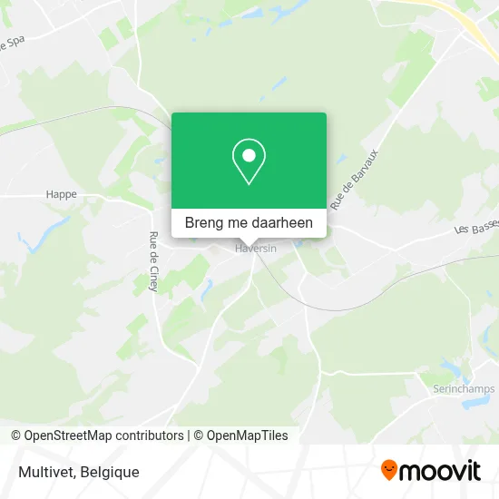 Multivet kaart
