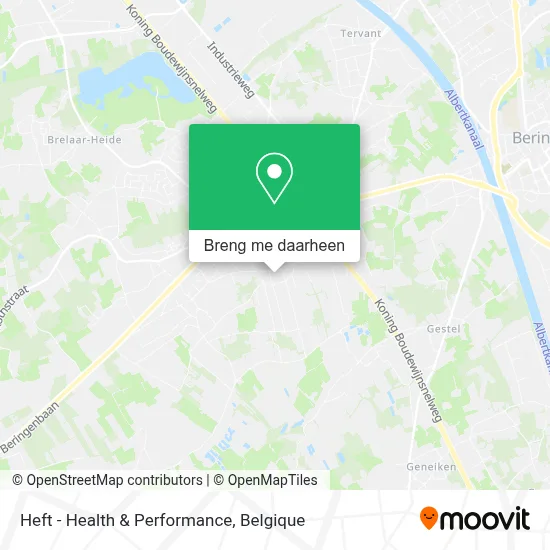 Heft - Health & Performance kaart