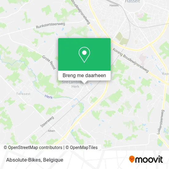 Absolute-Bikes kaart