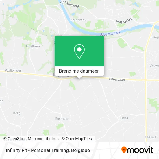 Infinity Fit - Personal Training kaart