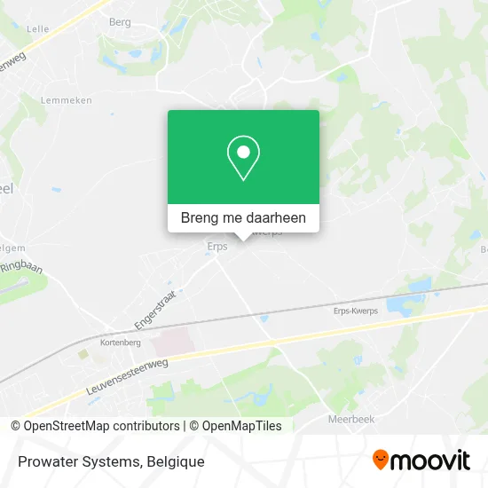 Prowater Systems kaart