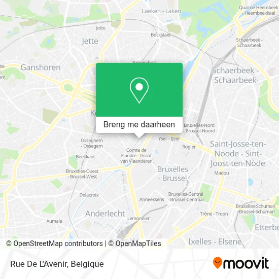 Rue De L'Avenir kaart