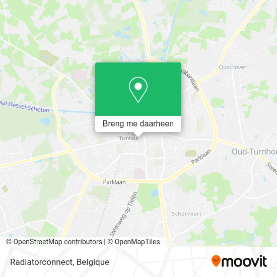 Radiatorconnect kaart