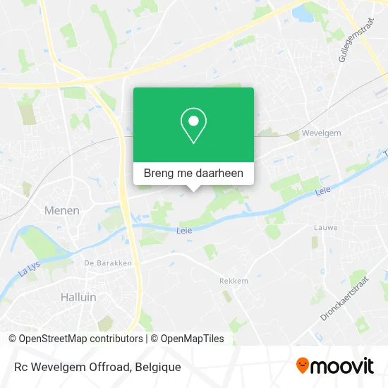 Rc Wevelgem Offroad kaart