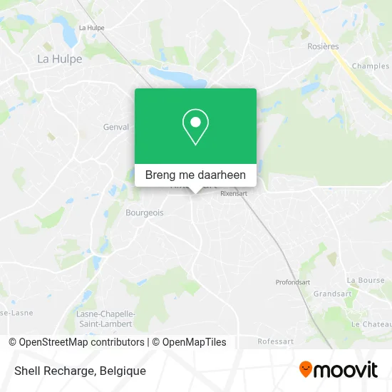 Shell Recharge kaart
