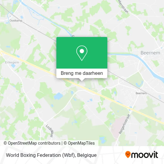 World Boxing Federation (Wbf) kaart