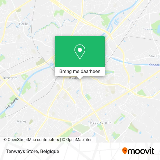 Tenways Store kaart