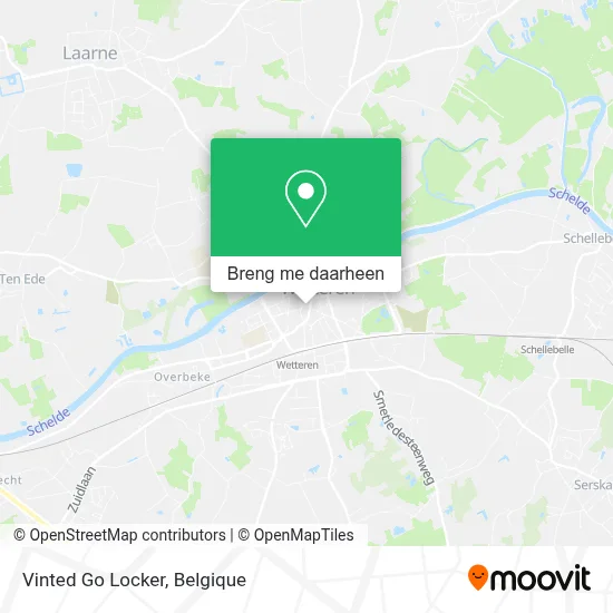 Vinted Go Locker kaart