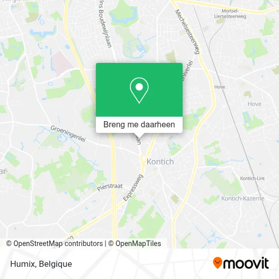 Humix kaart