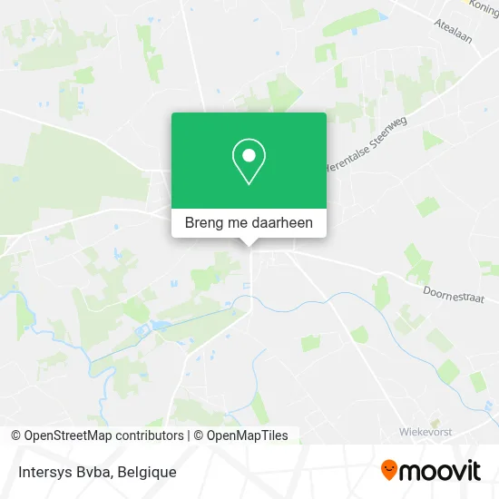 Intersys Bvba kaart