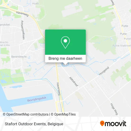 Stafort Outdoor Events kaart