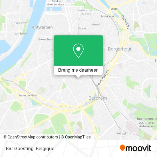 Bar Goesting kaart