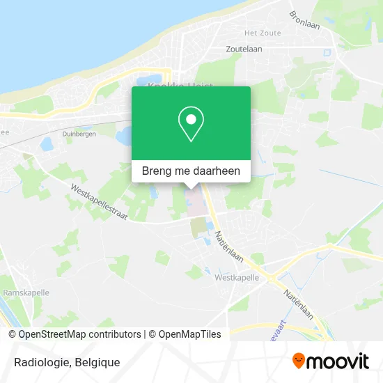 Radiologie kaart