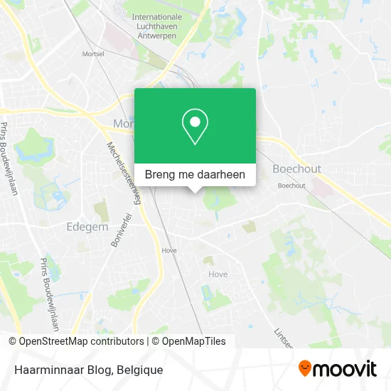 Haarminnaar Blog kaart