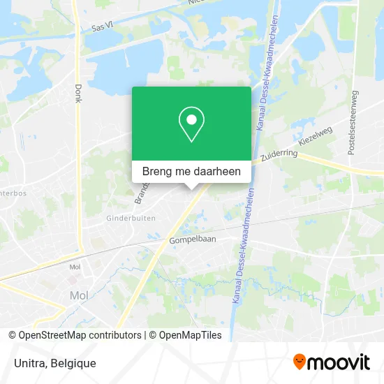 Unitra kaart