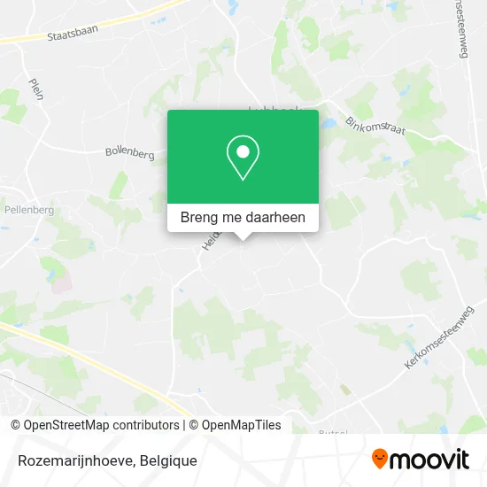 Rozemarijnhoeve kaart